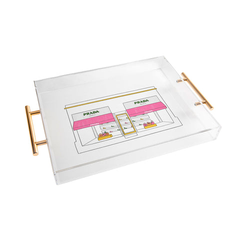 Rhianna Marie Chan Marfa I Acrylic Tray