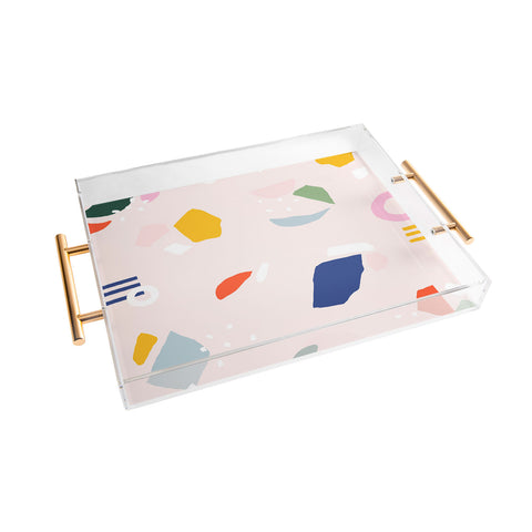 Rhianna Marie Chan Not Your Grandmothers Terrazzo Acrylic Tray