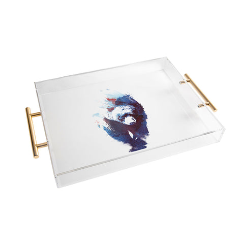 Robert Farkas Death run Acrylic Tray