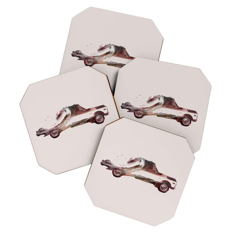 Robert Farkas Drive me back home 03 Coaster Set