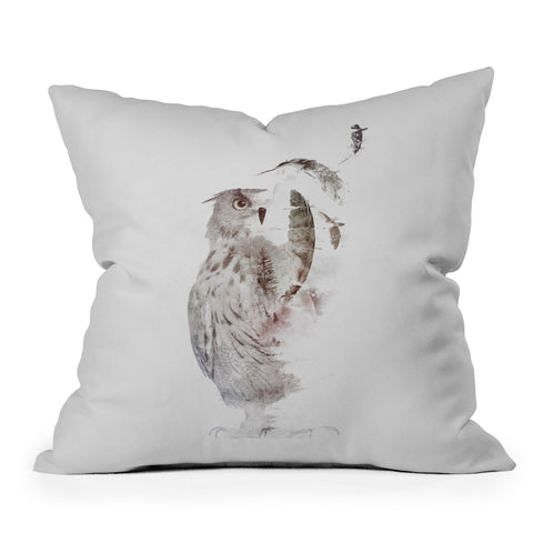 Robert Farkas Fade out Outdoor Throw Pillow