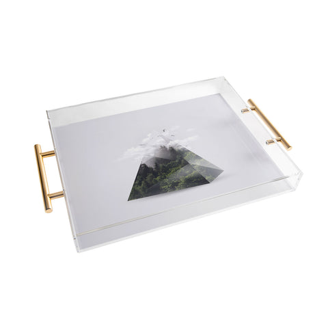 Robert Farkas Forest triangle Acrylic Tray