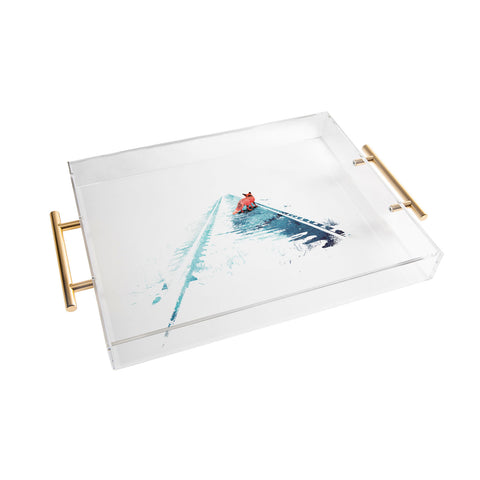Robert Farkas From nowhere to nowhere Acrylic Tray