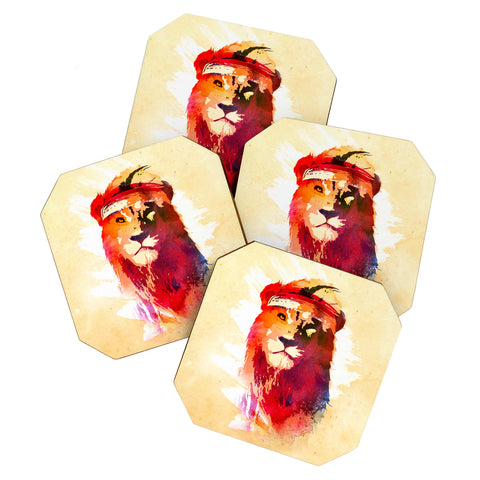Robert Farkas Gym Lion Coaster Set