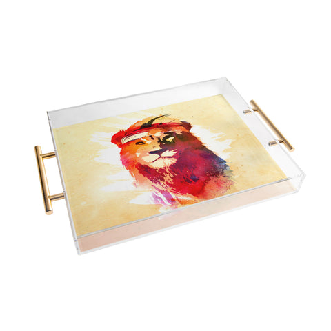 Robert Farkas Gym Lion Acrylic Tray