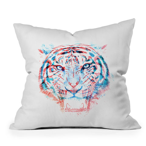 Robert Farkas Hidden Information Outdoor Throw Pillow