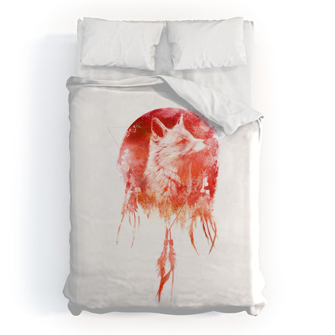 Robert Farkas Mars Duvet Cover