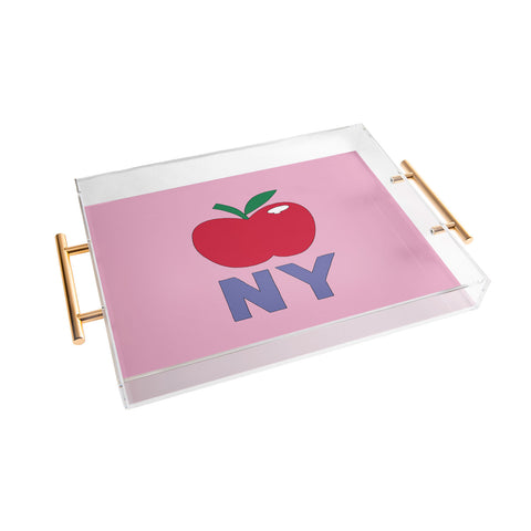 Robert Farkas NY apple Acrylic Tray