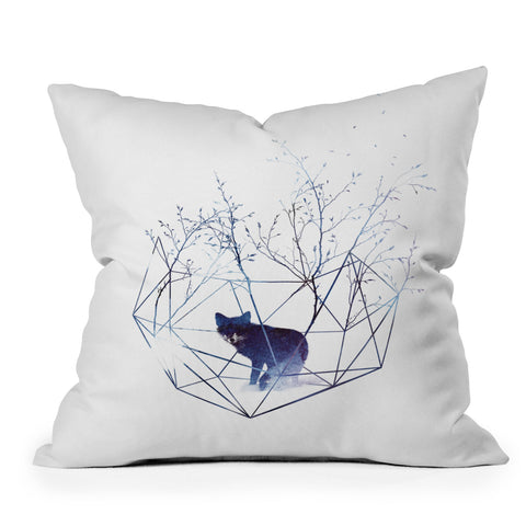 Robert Farkas Organic prison Outdoor Throw Pillow