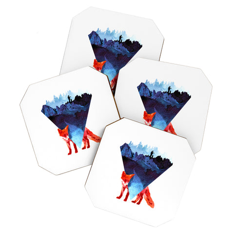 Robert Farkas Risky road Coaster Set