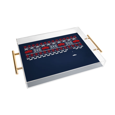 Robert Farkas Scandinavian Invaders Acrylic Tray