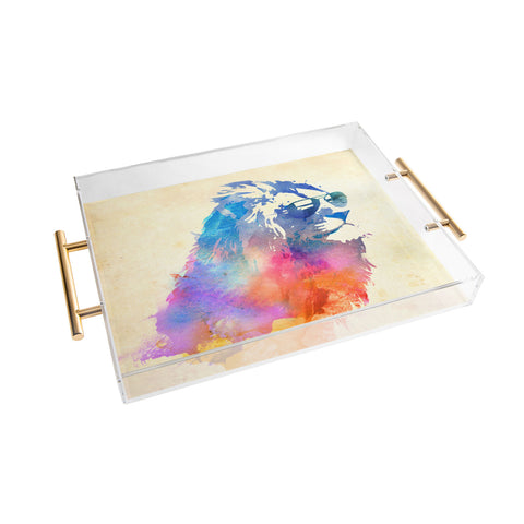 Robert Farkas Sunny Leo Acrylic Tray