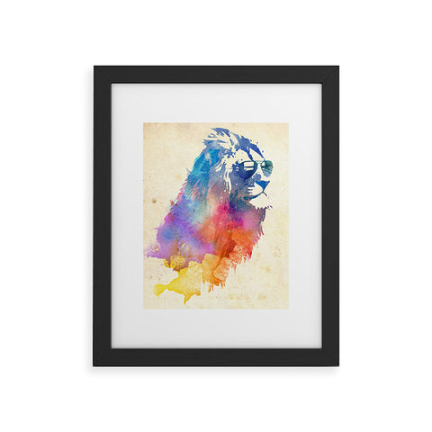 Robert Farkas Sunny Leo Framed Art Print