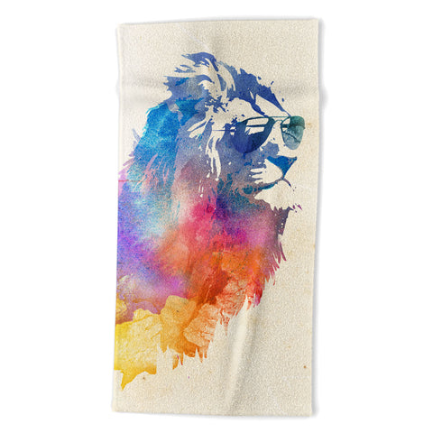 Robert Farkas Sunny Leo Beach Towel