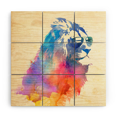 Robert Farkas Sunny Leo Wood Wall Mural