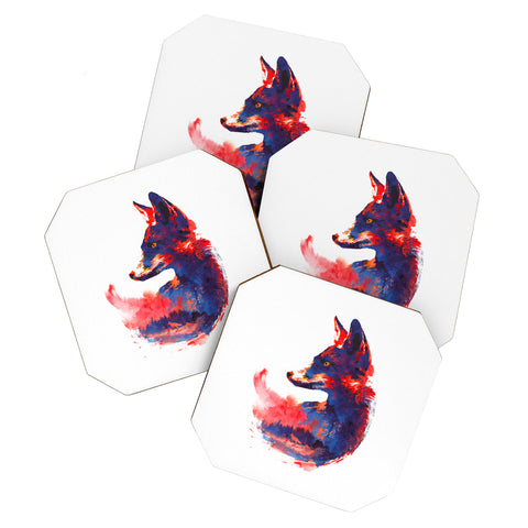 Robert Farkas The future is bright Coaster Set