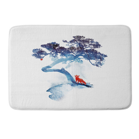 Robert Farkas The last apple tree Memory Foam Bath Mat