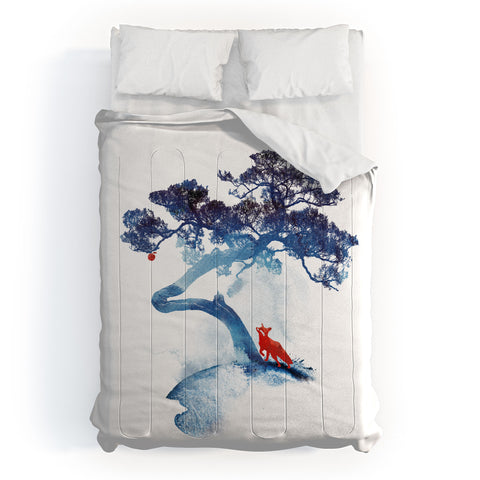 Robert Farkas The last apple tree Comforter