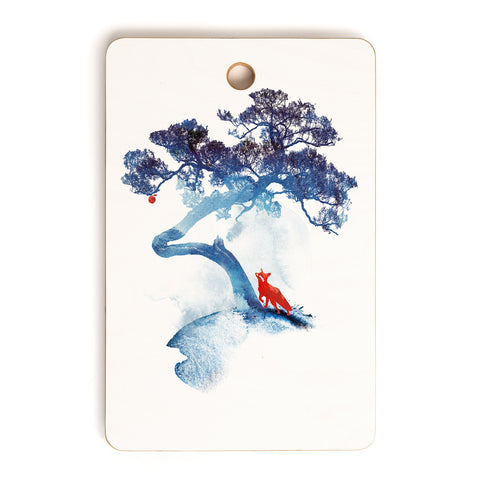 Robert Farkas The last apple tree Cutting Board Rectangle
