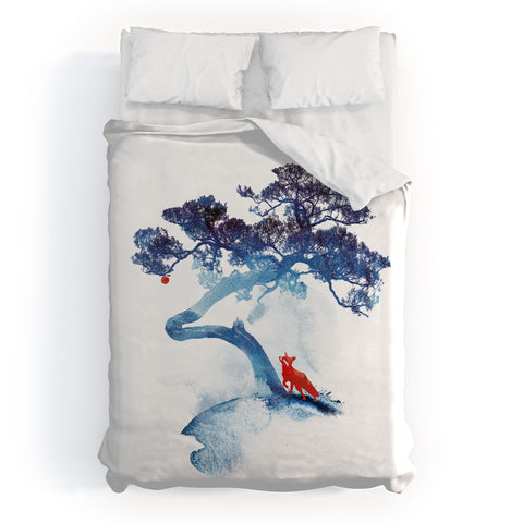 Robert Farkas The last apple tree Duvet Cover