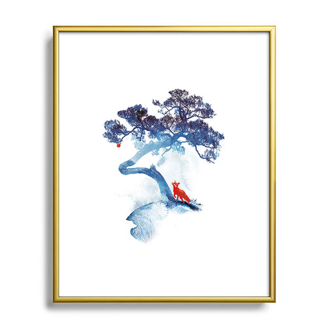 Robert Farkas The last apple tree Metal Framed Art Print