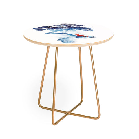 Robert Farkas The last apple tree Round Side Table
