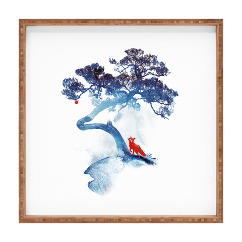 Robert Farkas The last apple tree Square Tray