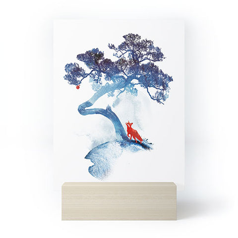 Robert Farkas The last apple tree Mini Art Print