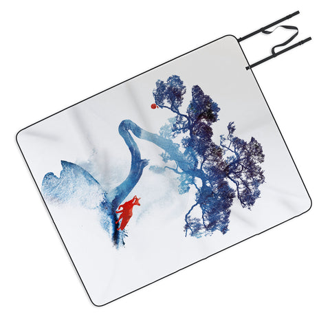 Robert Farkas The last apple tree Picnic Blanket