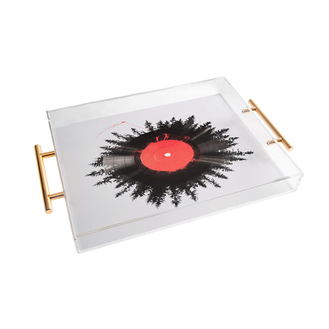 Robert Farkas The Vinyl of my life Acrylic Tray