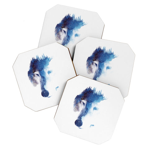 Robert Farkas Through many storms Coaster Set