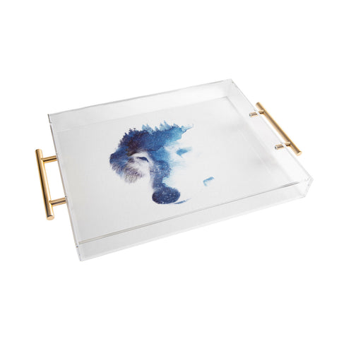Robert Farkas Through many storms Acrylic Tray