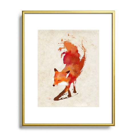 Robert Farkas Vulpes Metal Framed Art Print