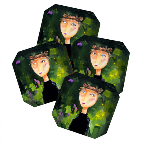 Robin Faye Gates Aleta Coaster Set