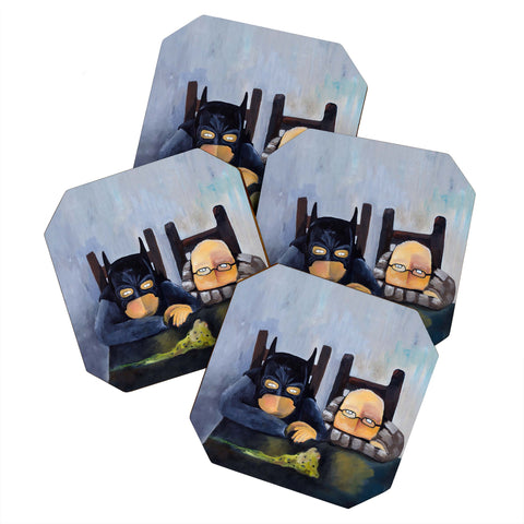 Robin Faye Gates Are Those Raisins Coaster Set