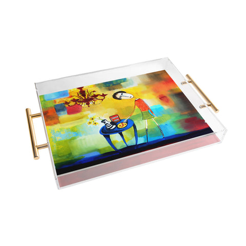 Robin Faye Gates Cheeze It Thank You Acrylic Tray