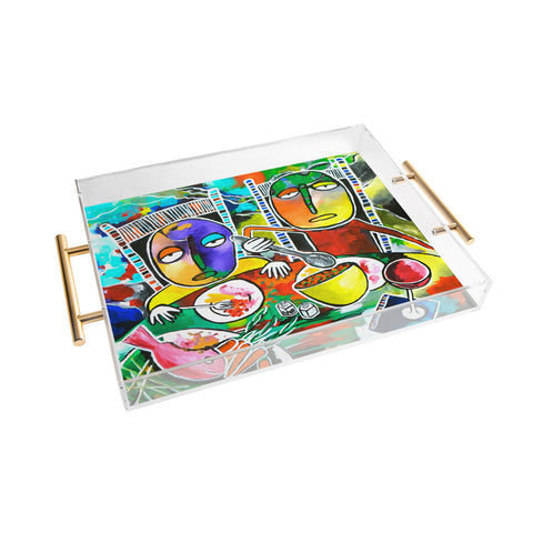 Robin Faye Gates I Should Give Relish A Try Acrylic Tray