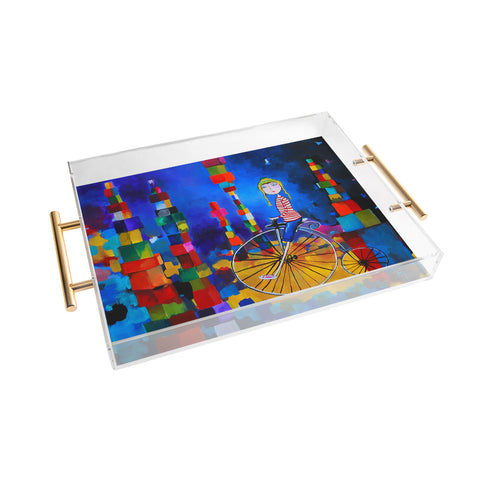 Robin Faye Gates Out Of Bounds Acrylic Tray