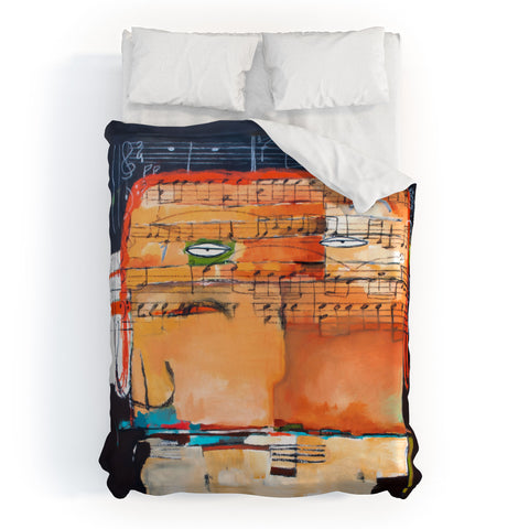 Robin Faye Gates Reinventing Bolero Duvet Cover