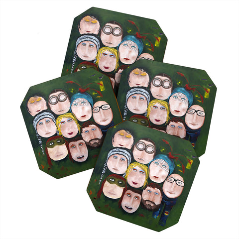 Robin Faye Gates Some Of Us Coaster Set