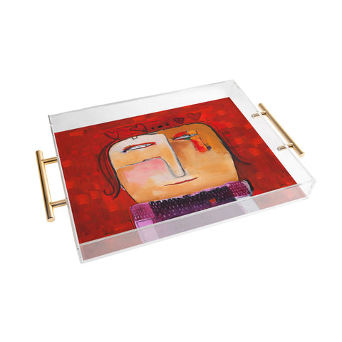 Robin Faye Gates Stellas Love Acrylic Tray