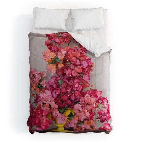 Romana Lilic  / LA76 Photography Blooming Mexico in a Vase Comforter