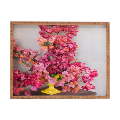 Romana Lilic  / LA76 Photography Blooming Mexico in a Vase Rectangular Tray