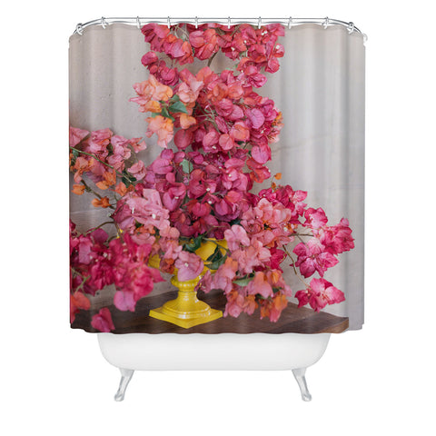 Romana Lilic  / LA76 Photography Blooming Mexico in a Vase Shower Curtain