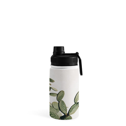 Romana Lilic  / LA76 Photography Cactus on blue sky Water Bottle