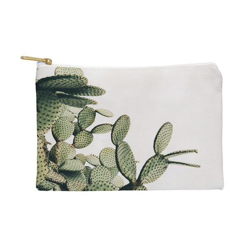Romana Lilic  / LA76 Photography Cactus on blue sky Pouch