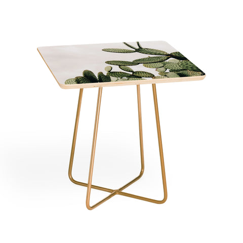 Romana Lilic  / LA76 Photography Cactus on blue sky Side Table