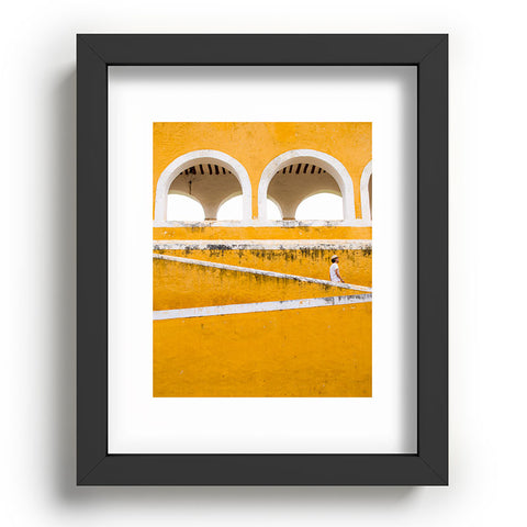 Romana Lilic  / LA76 Photography Colonial Mexico Izamal in Yellow Recessed Framing Rectangle