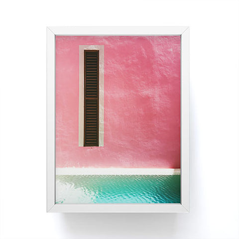 Romana Lilic  / LA76 Photography Mexican Pink Rosa Mexicano Framed Mini Art Print