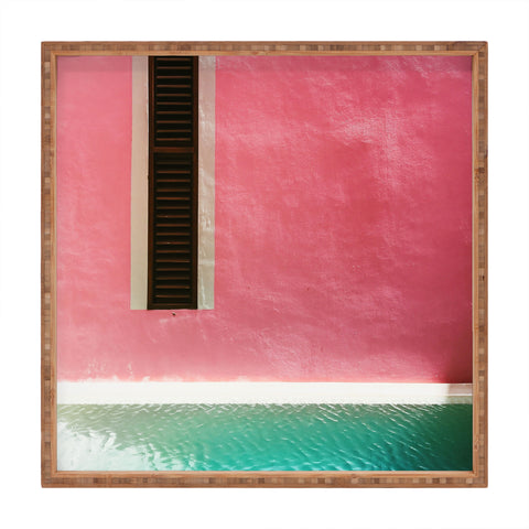 Romana Lilic  / LA76 Photography Mexican Pink Rosa Mexicano Square Tray